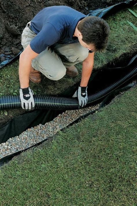 build your own french drain